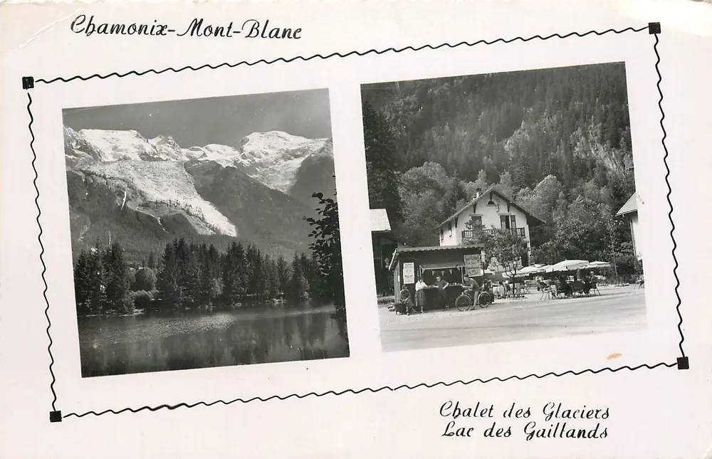 Chamonix-Mont-Blanc — Châtalet des Glaciers, Lac des Gaillands — Éditions Cellaard, Lyon - Vorderseite