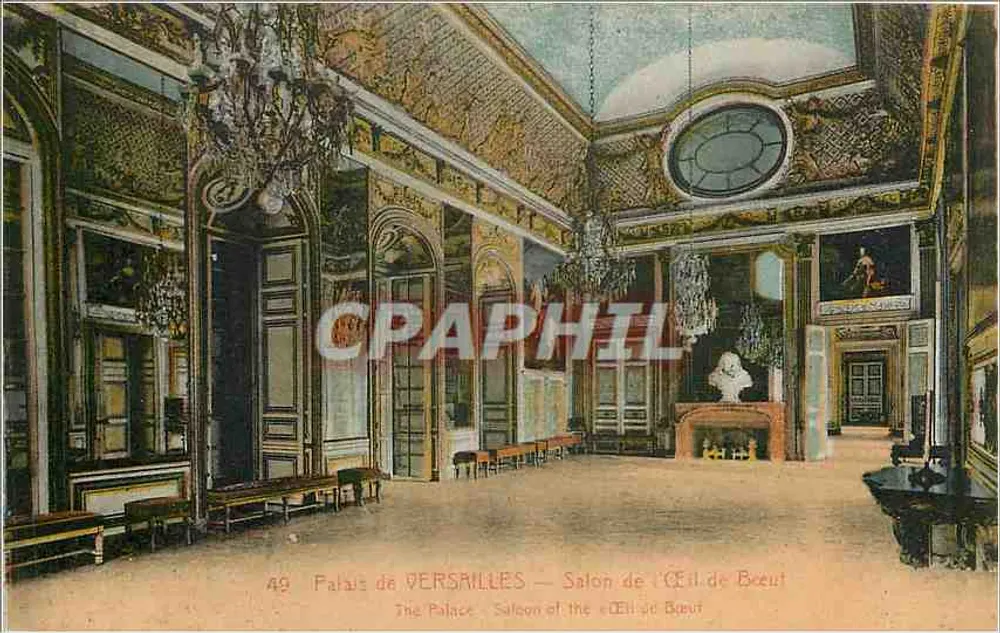 Palais de VERSAILLES — Salon de l'Œil de Bouet — A. Papeghin, Paris - Recto
