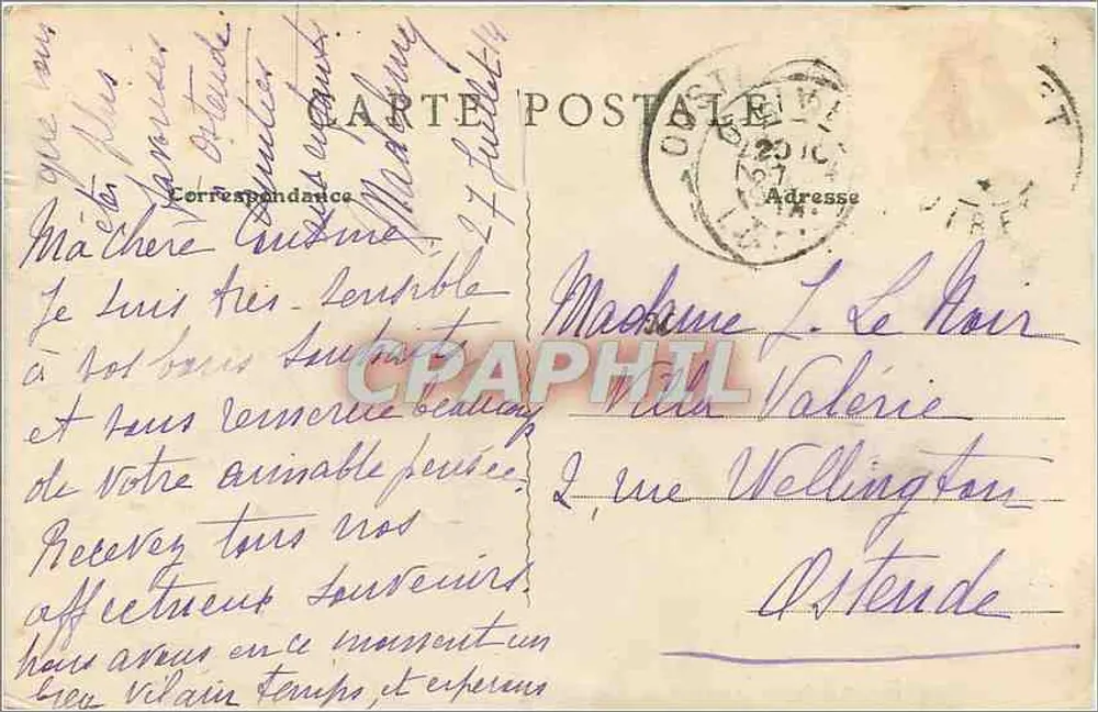 Um Orléans – Olivet – Ufer des Loiret – Ein rustikaler Brücke - Rückseite