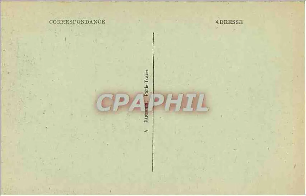 Parc de VERSAILLES — Le Bassin d'Apollon — A.P. n°106 - Verso