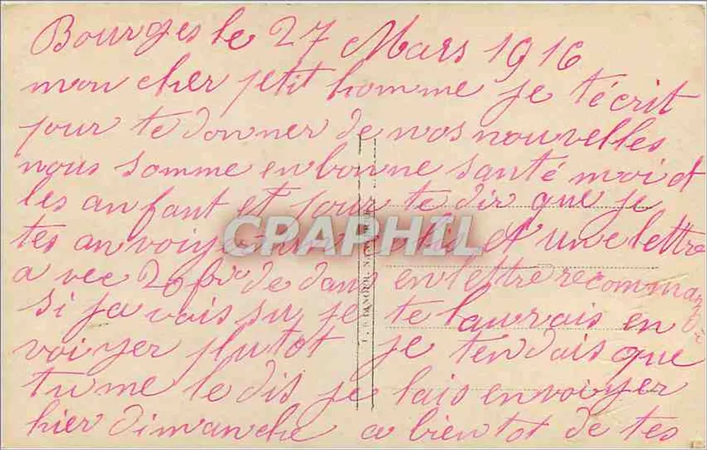 Família à beira da água — cena de primavera — editor S.D. n°3709 - Verso
