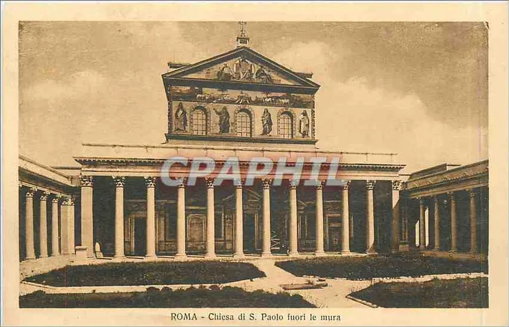 Rom - Kirche S. Paolo fuori le mura — Ausgabe E.G.D.V. - Vorderseite