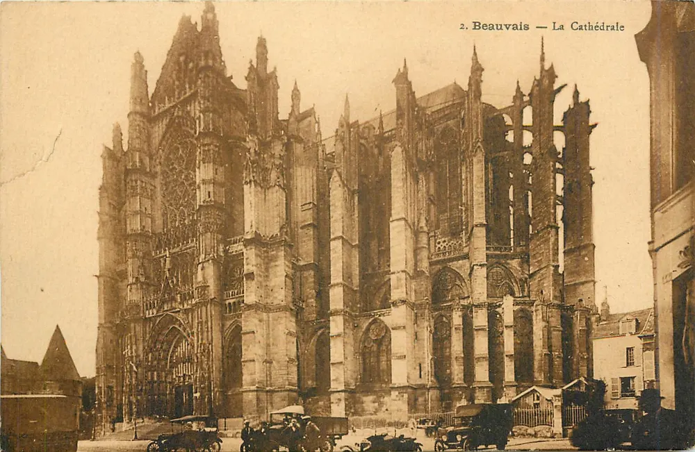 Beauvais — A Catedral — Ed. Lib. Tempy, Beauvais, n°2 - Frente