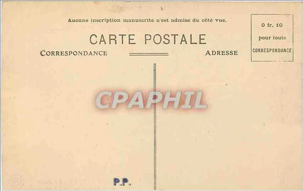 Bordeaux - La Rade et la Fontaine des 3 Grâces — éditeur H. B. n°21 - Verso
