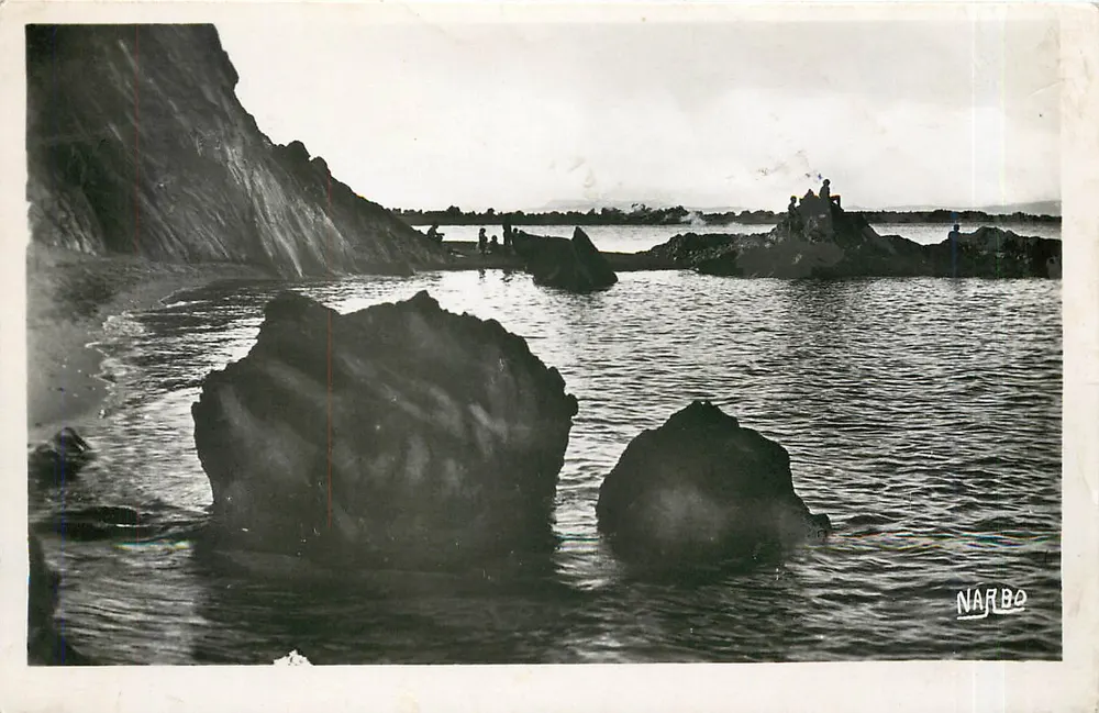 Argelès-sur-Mer — Le Racou. Die Felsen — Éditions Narbo - Vorderseite