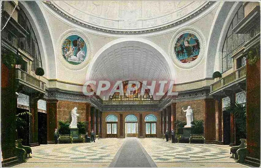 Wiesbaden, Neues Kurhaus, Wandelhalle — Verlag C. H. Schiffer, Wiesbaden - Vorderseite