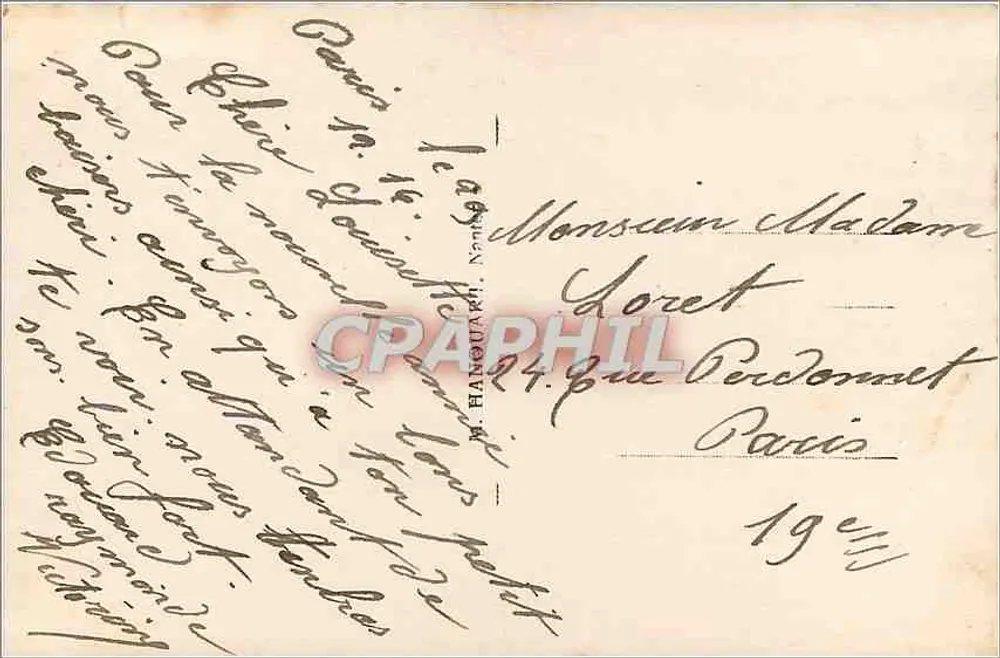 Mulher com buquê — Ano 1 — editor REX n°670 - Verso