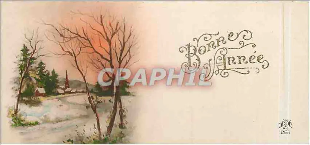 शीतकालीन दृश्य — अच्छा वर्ष — डीडे 257 - आगे
