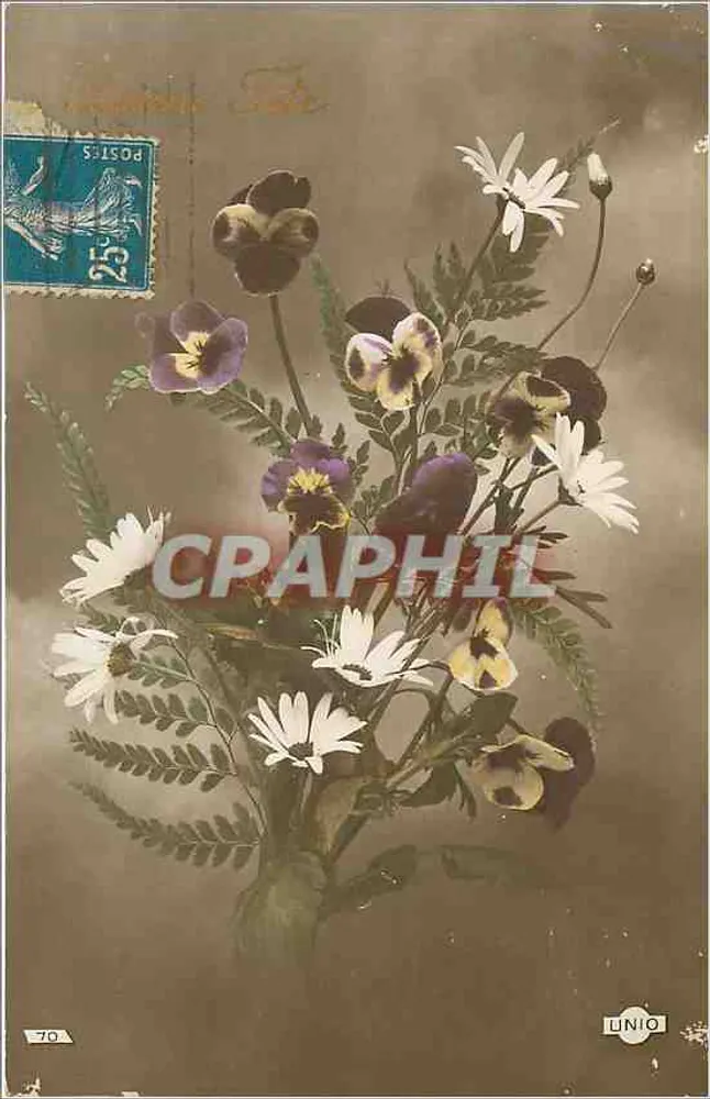 Flower bouquet — Union — publisher LUNIO, n° 70 - Front