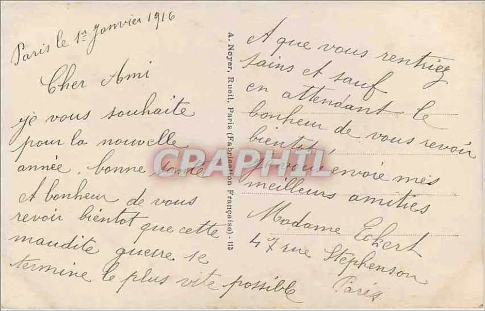 हरी लता और फूल की सजावट — शुभ वर्ष — ZED 330 - पीछे