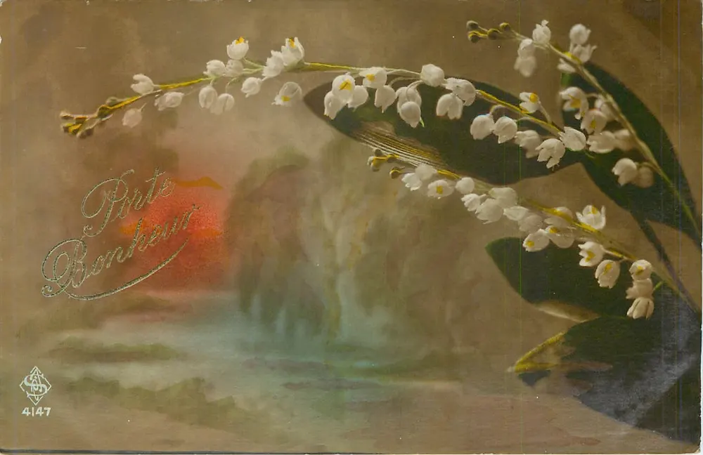 Lírio do vale — Porte Bonheur — Branges & Cie n° 4147 - Frente