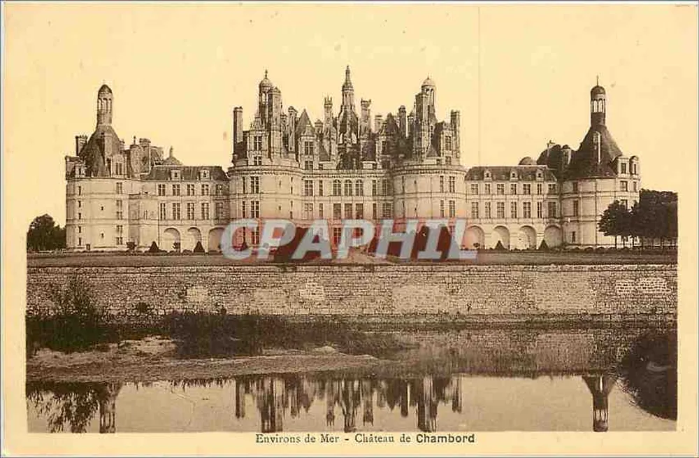 Vizinhança de Mer - Castelo de Chambord — Editor G. Michel, Épinay-sur-Orge - Frente