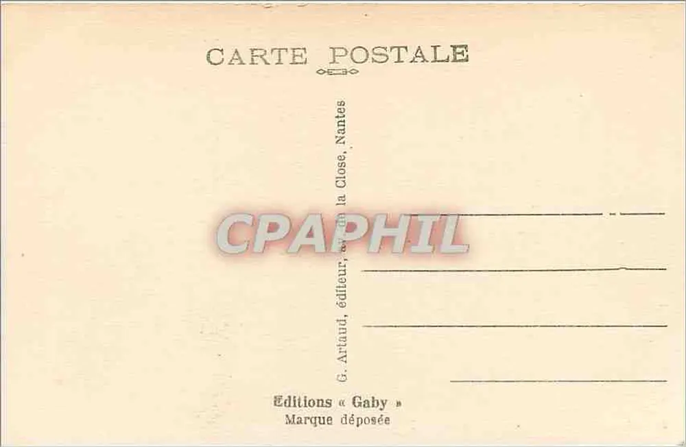 Rochers de Jouane — Saint-Brévin-l'Océan (Loire-Inf.) — Gaby - Verso