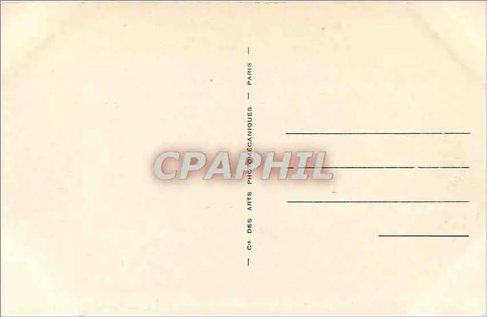 A Tartaruga (Rochers Gréau) — Nemours — L.L.46 - Verso
