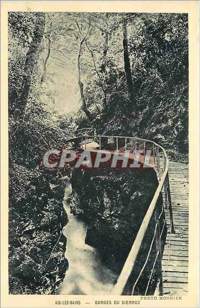 Aix-les-Bains — Gorges do Sierroz — Foto Monnier - Frente