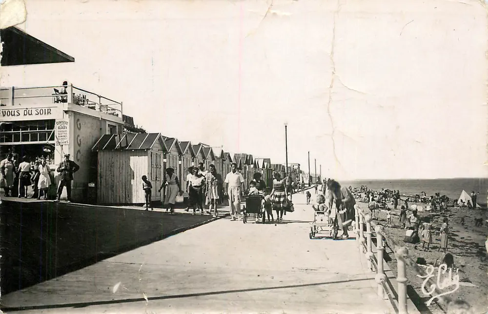 Luc-sur-Mer — Die Digue und die Strände — Edition ELDÉ - Vorderseite
