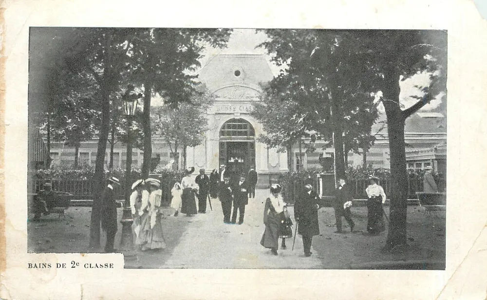 Vichy - Bagni di seconda classe — editore non identificato, numero di serie non visibile - Recto