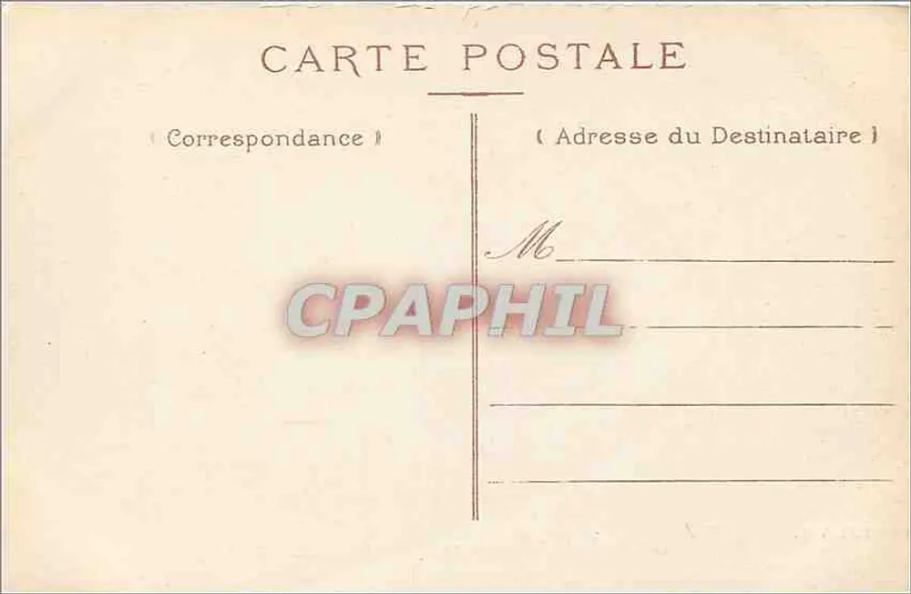 Forêt de Fontainebleau — La Roche qui remue — Edit. V.F. n°148 - Verso