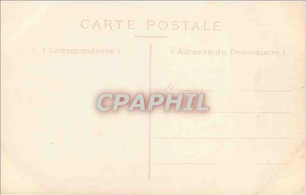 Wald von Fontainebleau — Die Franchard Schluchten — Edit. V.F. n°128 - Rückseite