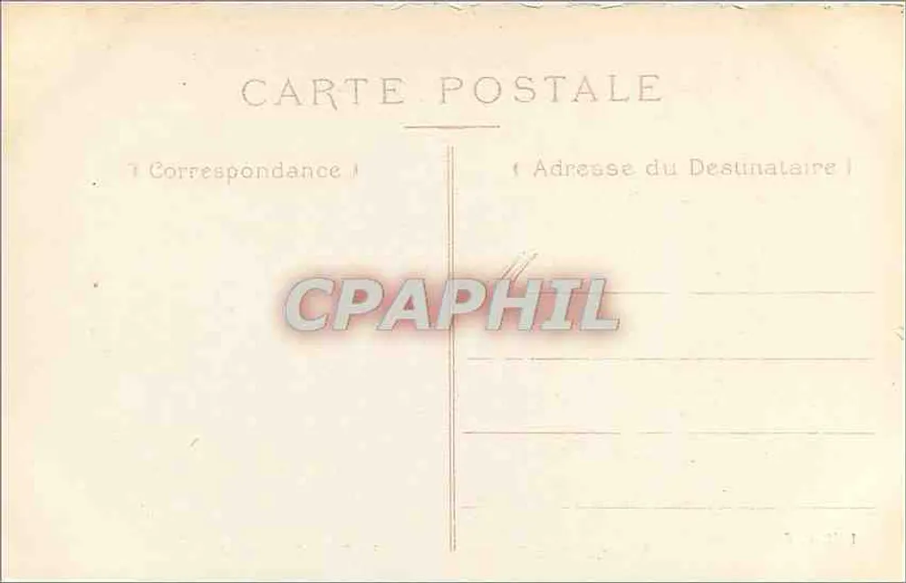 Forêt de Fontainebleau — La Tour Denecourt — Edit. V. F. n° 149 - Verso