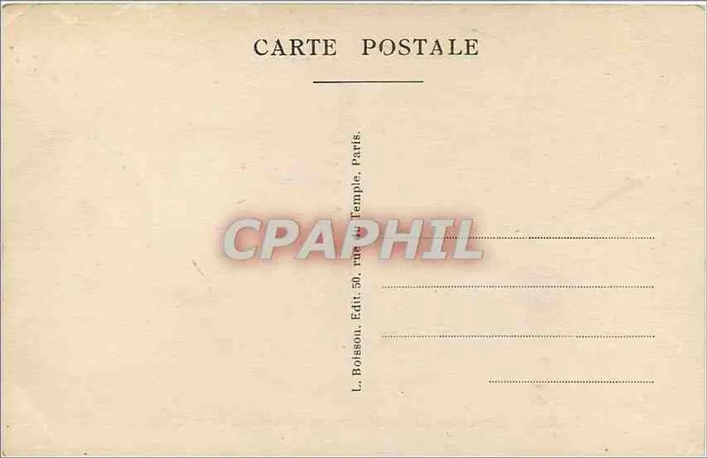 PARIS - Cimetière du Père-Lachaise - Innenraum der Kapelle — J. H. - Rückseite