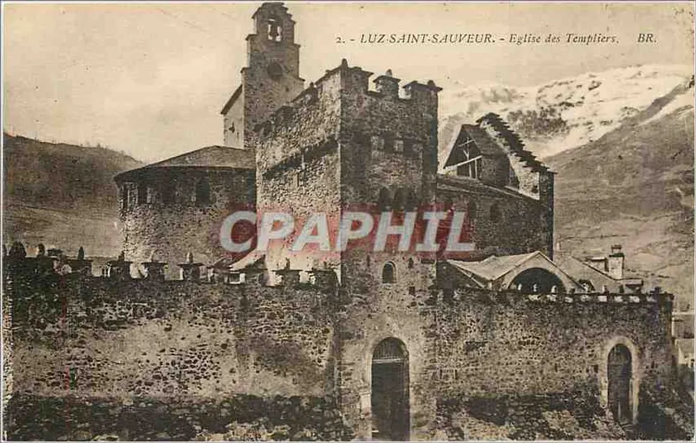 Luz-Saint-Sauveur — Église des Templiers — BR. - Recto