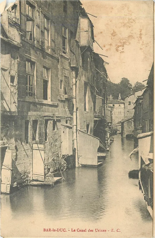 BAR-le-DUC — O Canal das Fábricas — E. C. - Frente