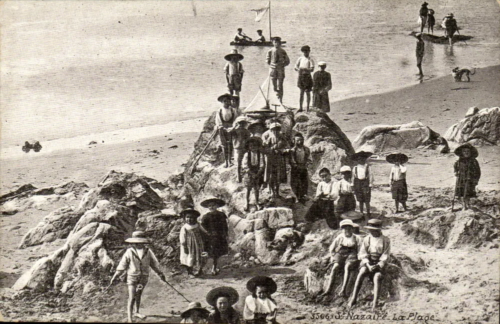 Saint-Nazaire - La Plage — éditeur anonyme, n° 5506 - Recto
