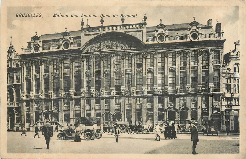 Bruxelles — Maison des Anciens Ducs de Brabant — H.P. Grand'Place, Bruxelles - Recto