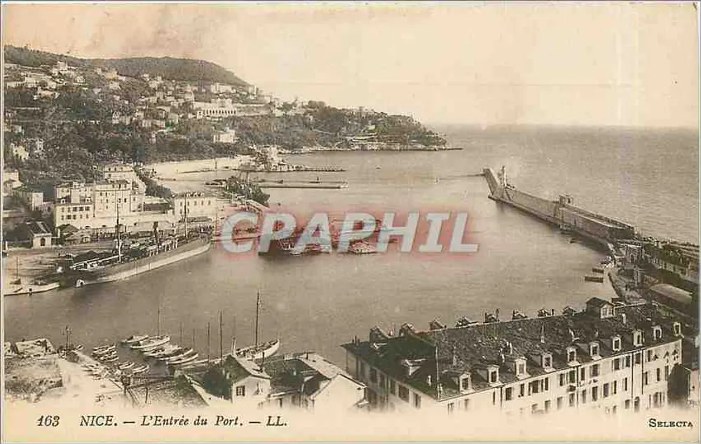 Nice — A Entrada do Porto — LL. — Selecta - Frente