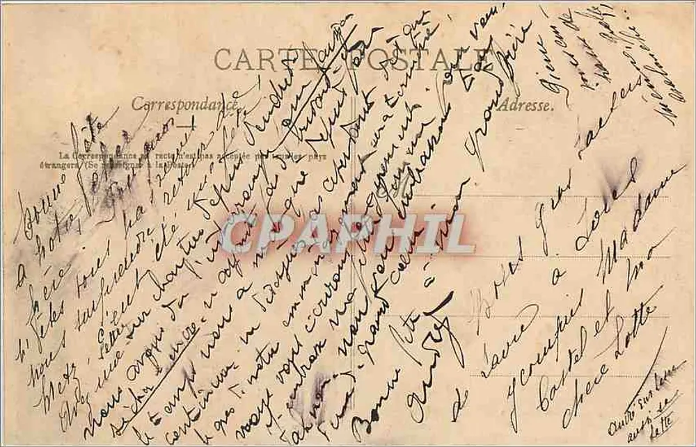 Lunéville - Les Bosquets - La Cascade — Wydawca: La Civatte, ulica Carnot, 5 - Rewers