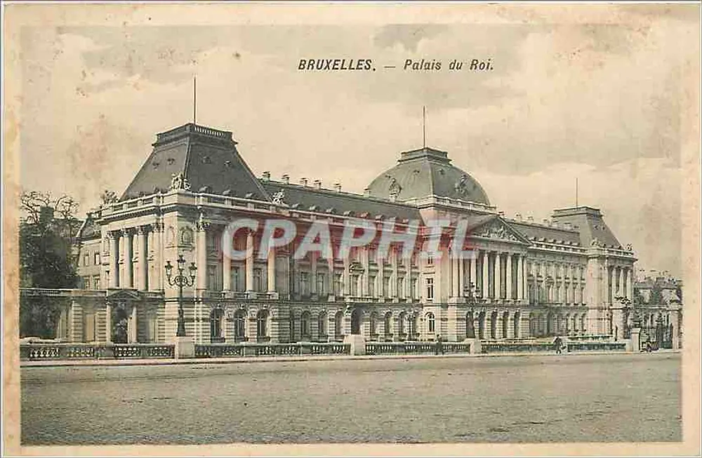 Brussels — King's Palace — Edit. H. P. Grand'Place, 36, Brussels - Front