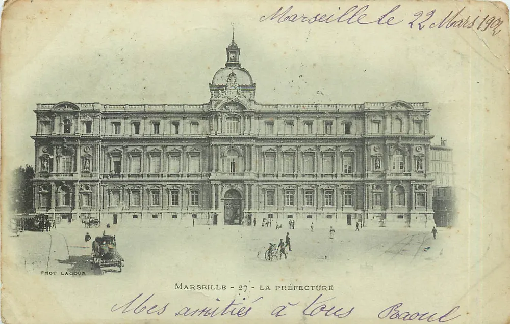 Marseille — La Préfecture — Phot Lagour n°27 - Frente