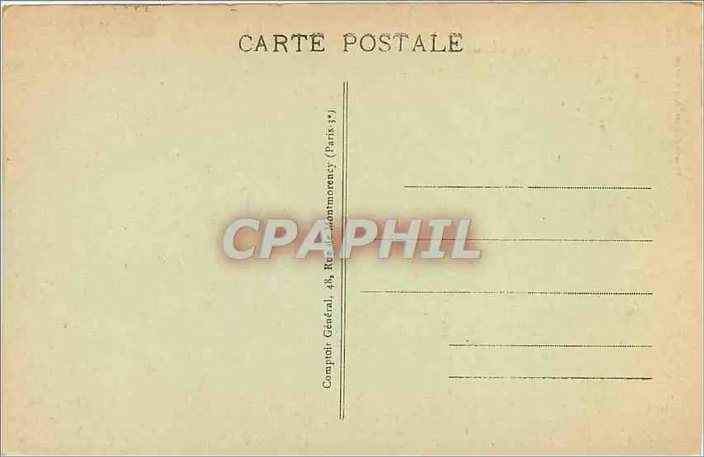 Crozant - Les Ruines — Wydawnictwo Pétier, Aizantin-sur-Garonne, n°803 - Rewers