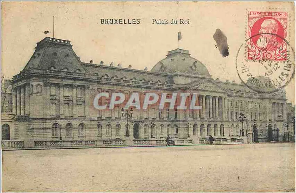 Brussel - Paleis van de Koning — onbekende uitgever, serie-nummer niet zichtbaar - Voorkant
