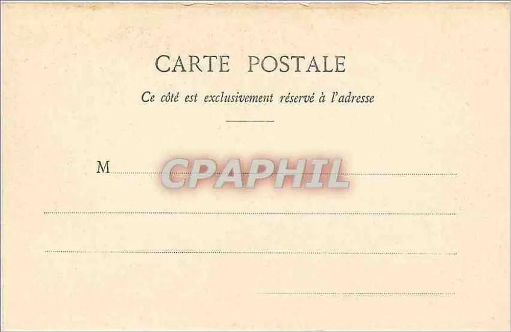 Rond Vichy — L'Ardoisière — Uitgave Giletta, fot., Nice, n° 8283 - Achterkant