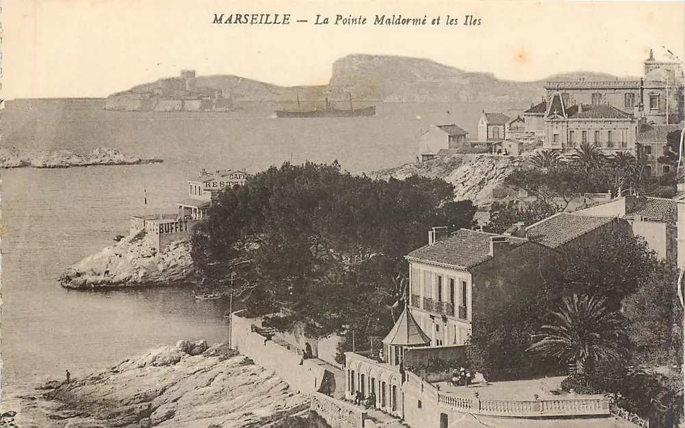 Marselha — A Ponta Maldormé e as Ilhas - Frente