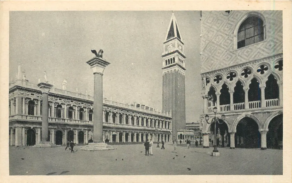 Piazzetta dal Molo — Venise - Frente