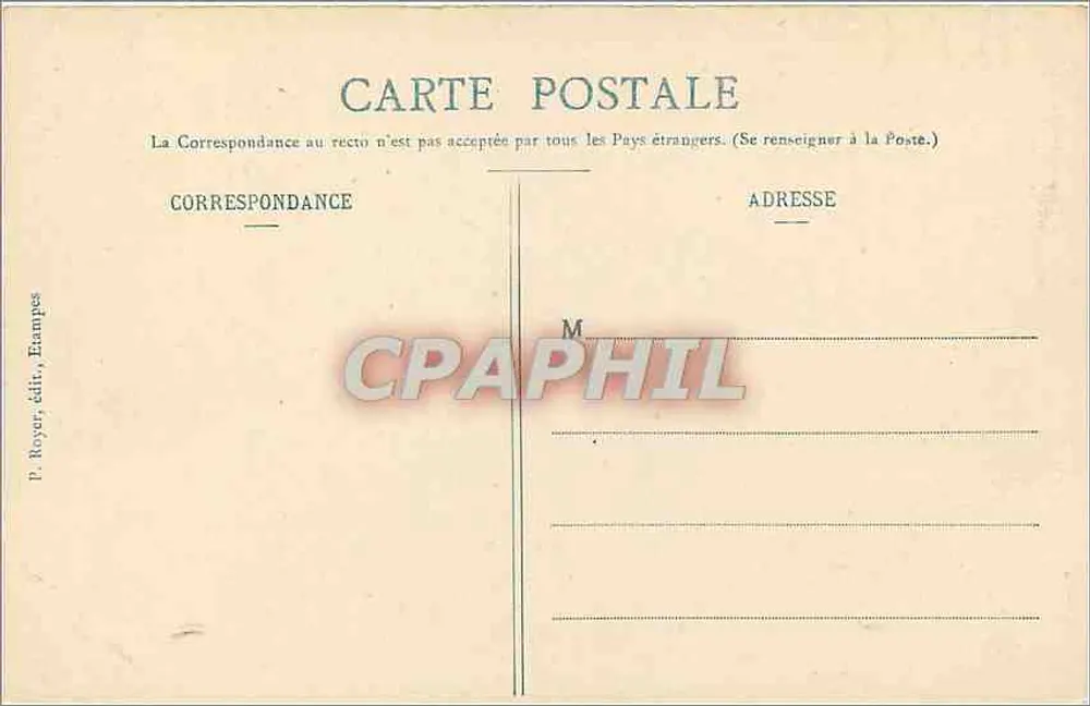 एटम्प्स — लेस पोर्टेरो — पी. आर. - पीछे