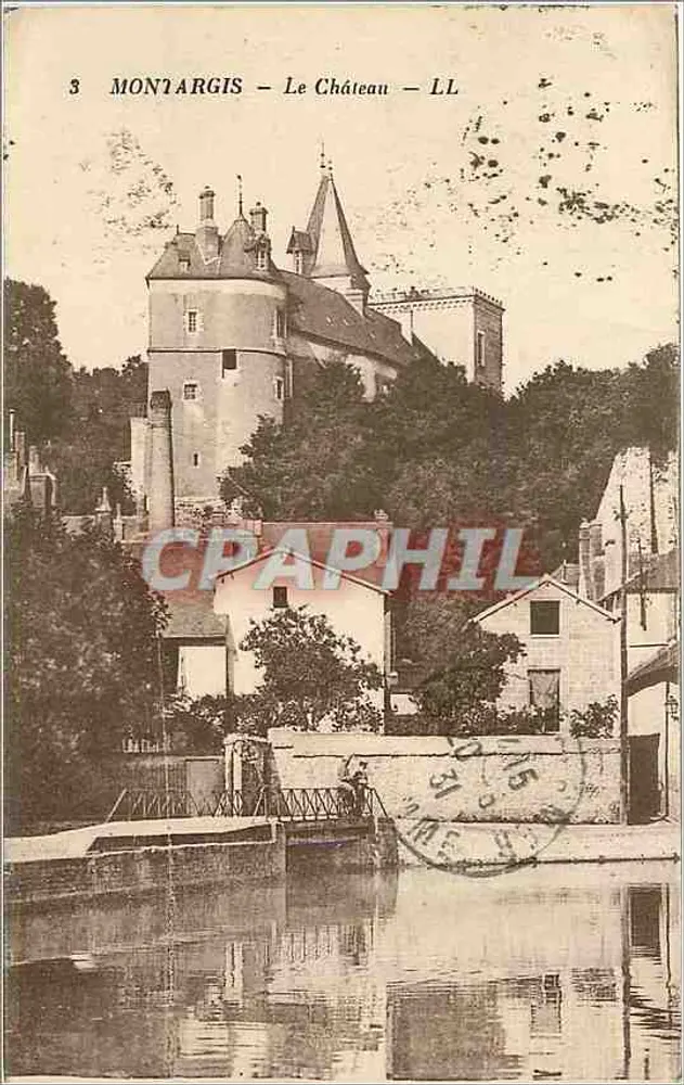 Montargis — O Castelo — LL - Frente