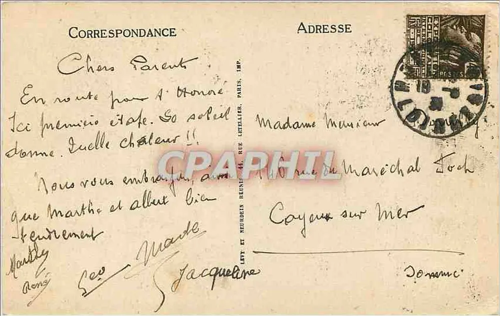Montargis — O Castelo — LL - Verso