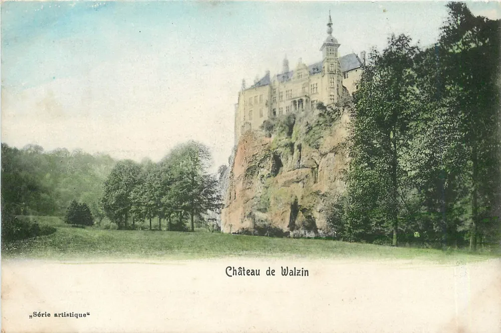 Castelo de Walzin — Série artística — editor não identificado - Frente