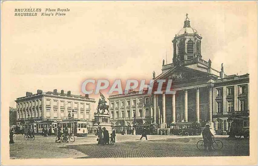 Place Royale — Bruksel — wydawca nie widoczny - Awers