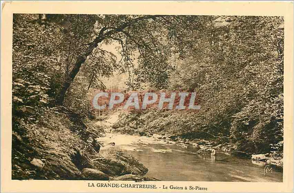 A Grande-Chartreuse - Le Guiers à St-Pierre — Edição Martinetto Fütér, n°198 - Frente