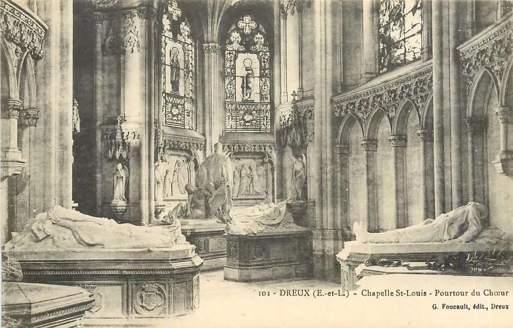 Chapelle Saint-Louis - Pourtour du Chœur - Dreux (E-et-L) - Recto