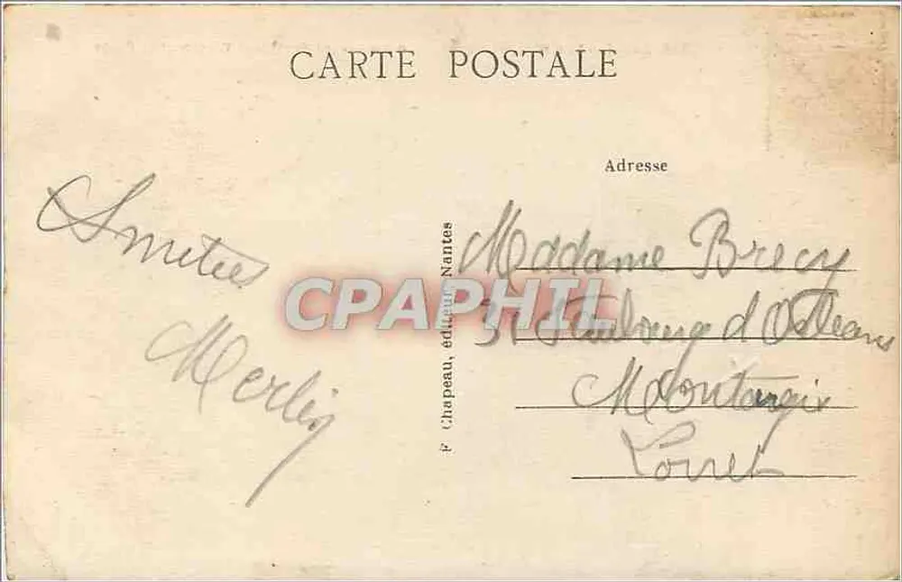 Saint-Nazaire (Loire-Inf.) — Der Boulevard Président-Wilson und die Strandpromenade - Rückseite