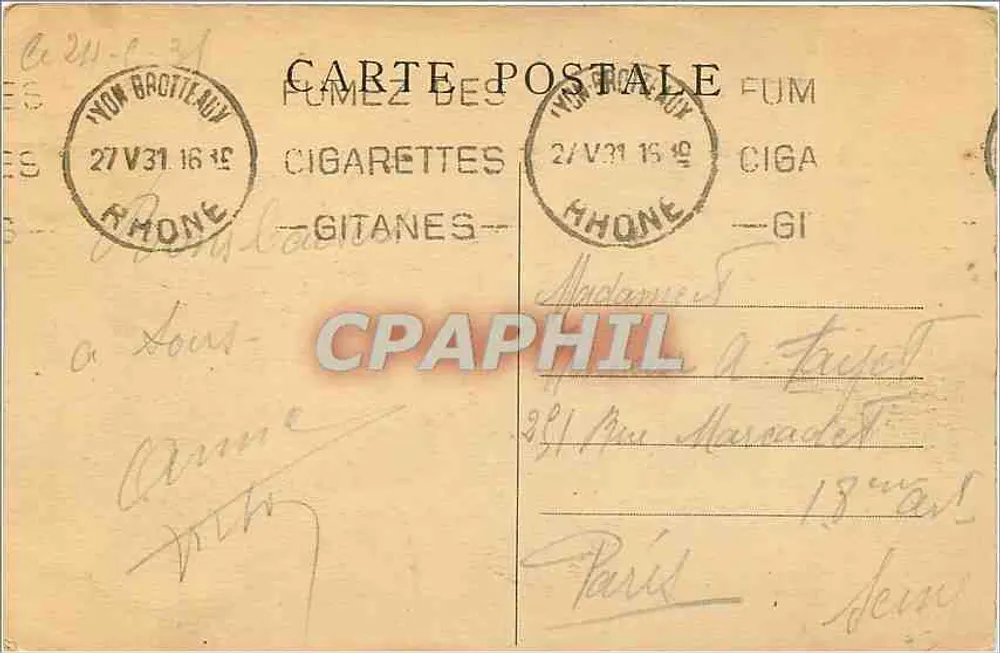 Die CHARTREUSE von PORTES, bei Serrières-de-Briord (Ain) — Das Konvent - Rückseite