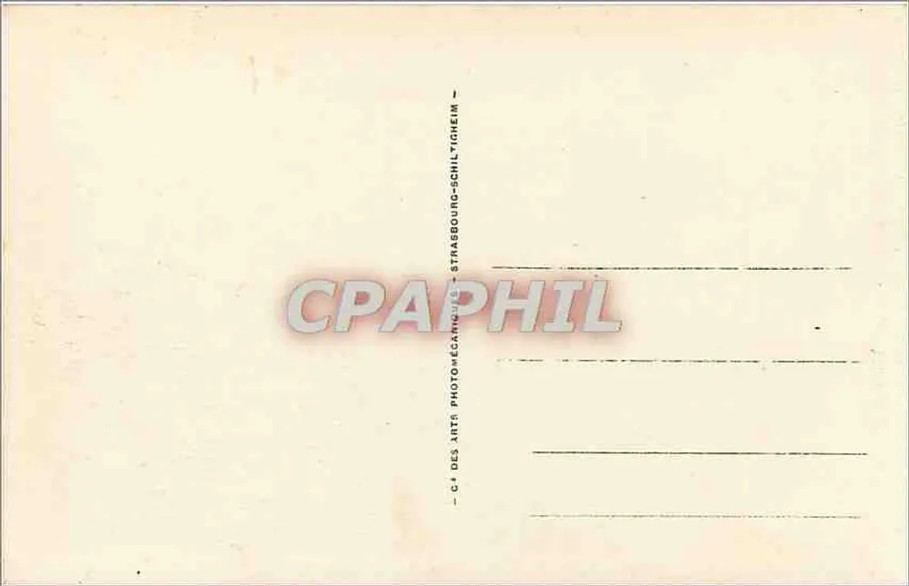 Bétharram - Vista geral — editor A.P.A. n°15 - Verso