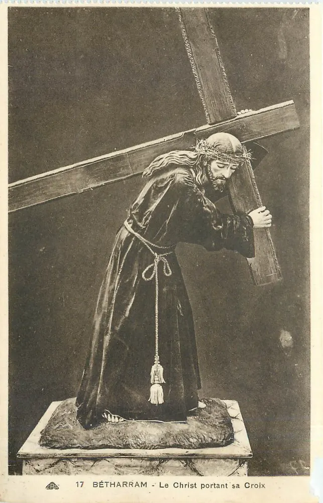 BÉTHARRAM - O Cristo carregando sua Cruz — n° de série 17 - Frente