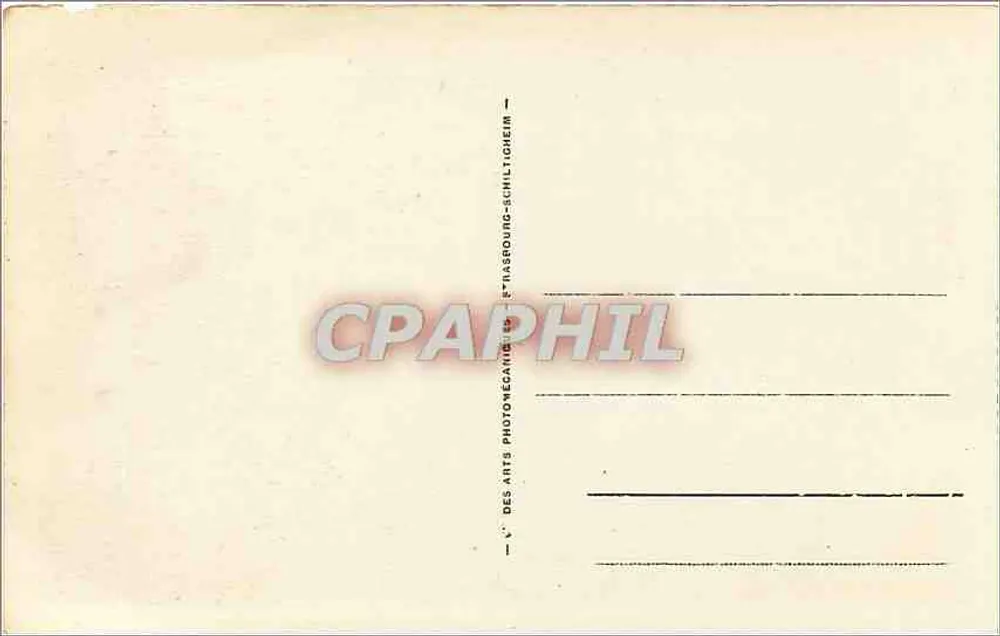 Bétharram - Capela da Ressurreição — editor: 'Des Arts Photomécaniques' n°19 - Verso